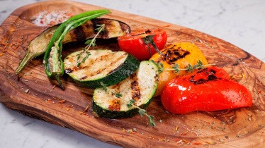 Овощи на углях