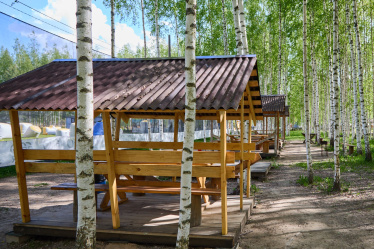 Гостевая территория №2 с беседкой-верандой